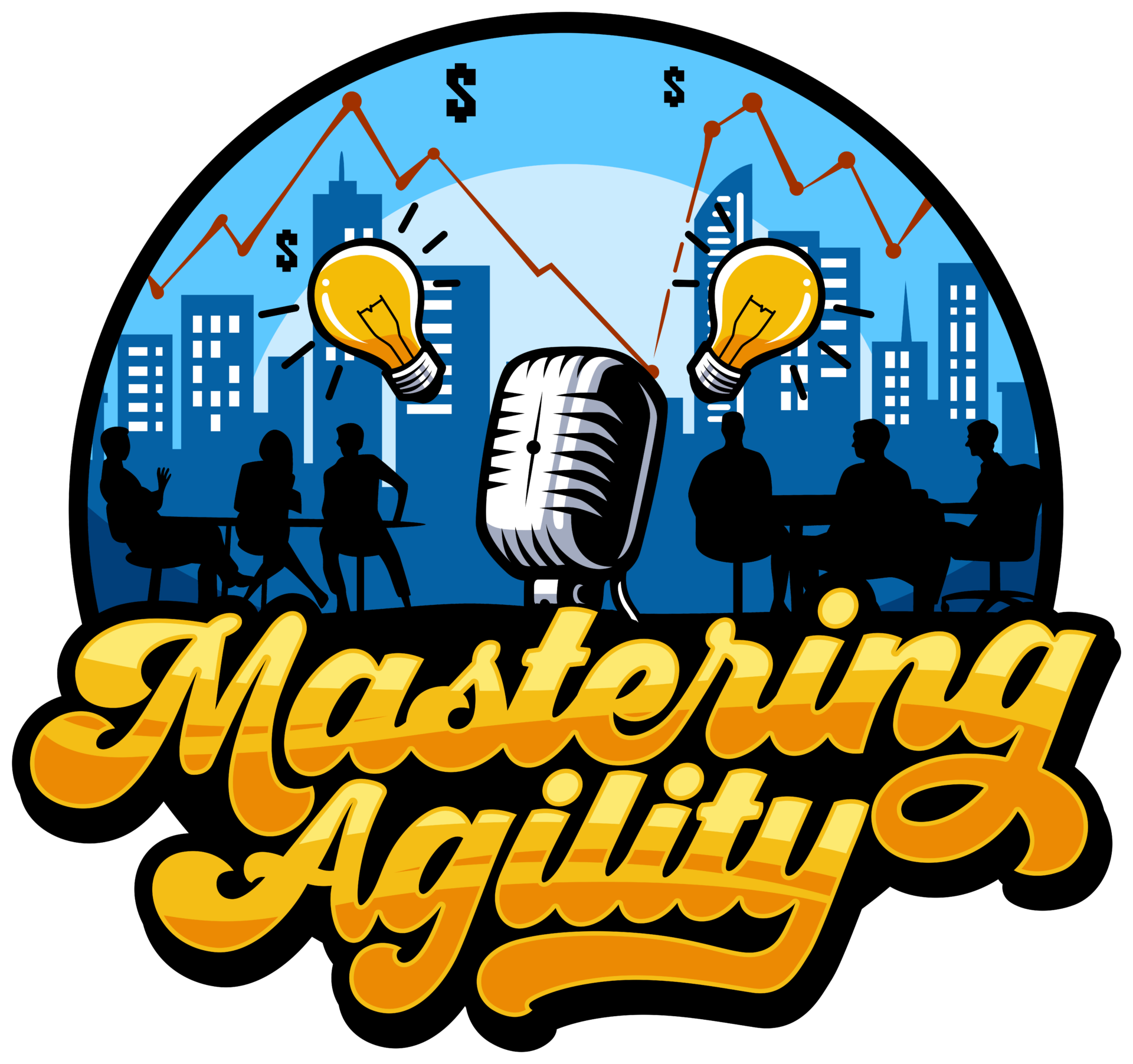 Mastering Agility podcast logo